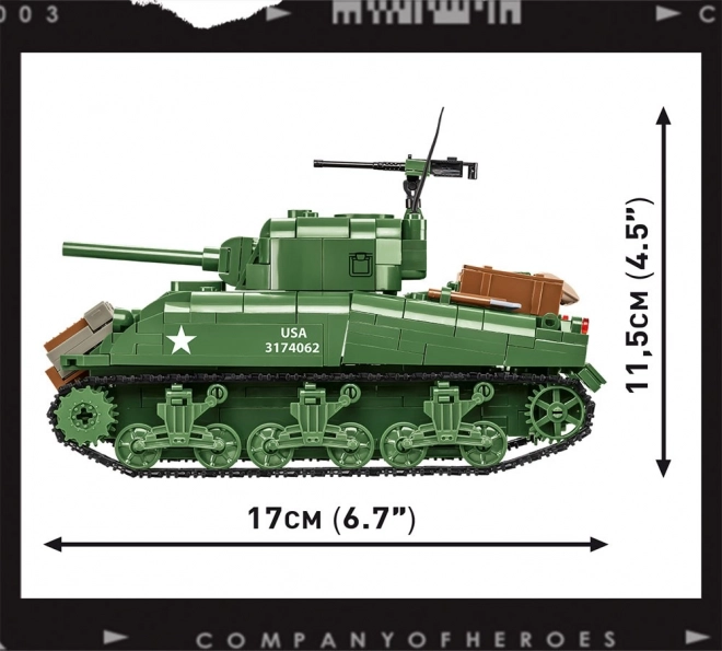 Tanc Sherman M4A1 COBI