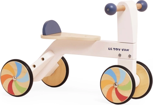 Le Toy Van vehicul de împins curcubeu