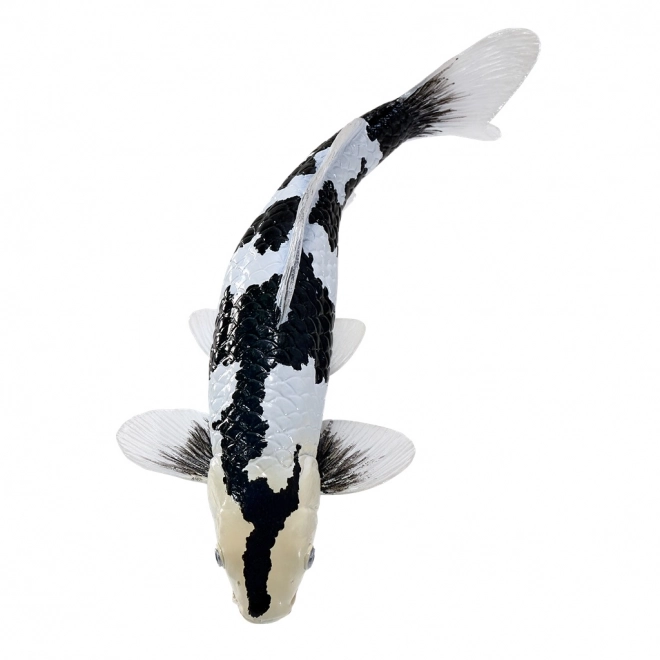Figurină Mojo crap Koi Shiro Utsuri