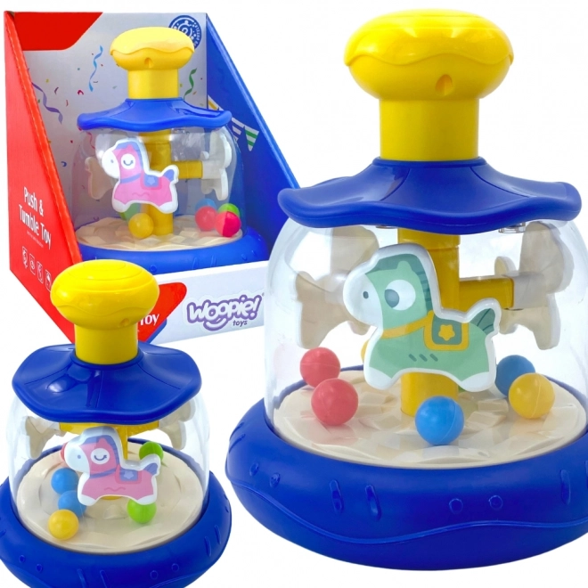 Woopie Baby Carusel Colorat Cu Bile