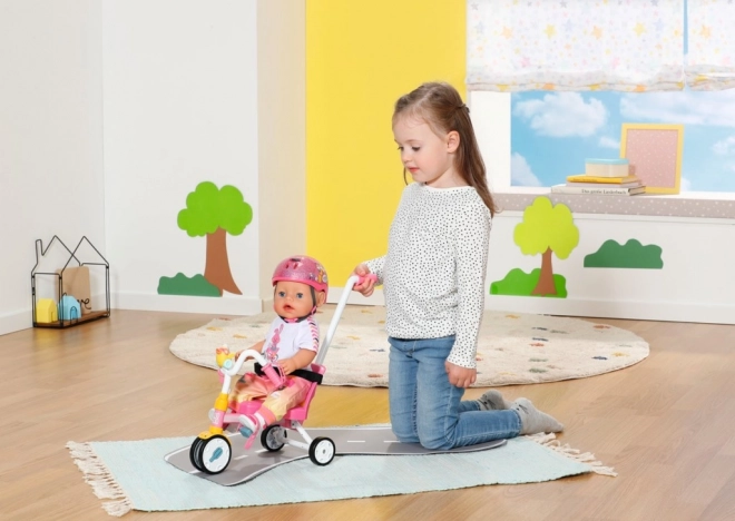 Trotinetă cu trei roți pentru copii BABY born