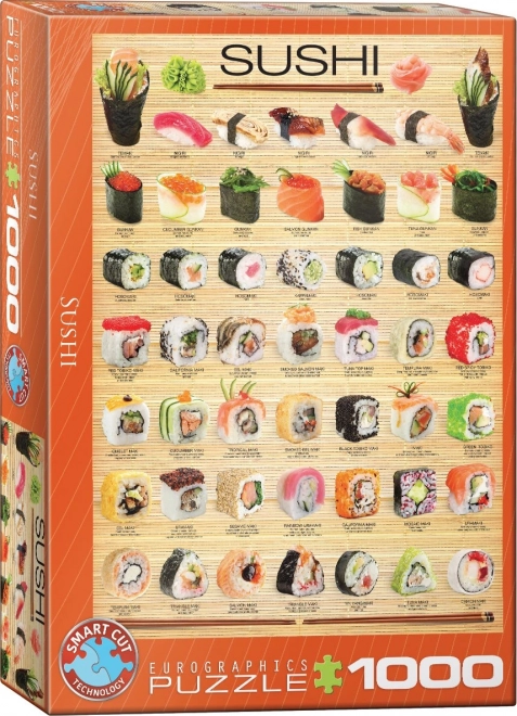 Puzzle sushi 1000 piese Eurographics