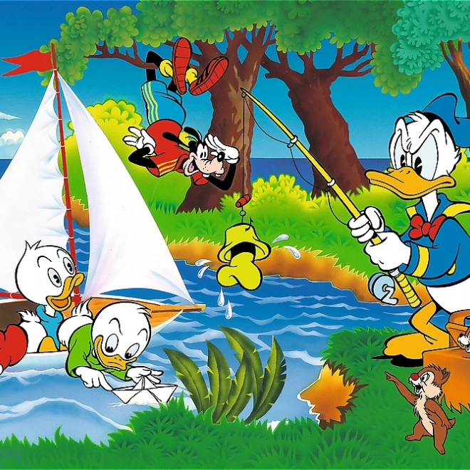 Puzzle Aventură la lac 160 piese