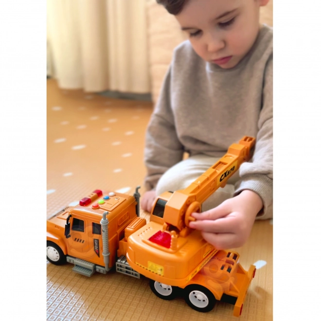 Macara Interactivă WOOPIE cu Cârlig Mobil Jucărie 1:14