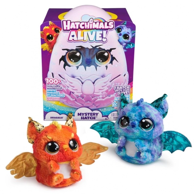 Jucărie interactivă Hatchimals Pui de dragon