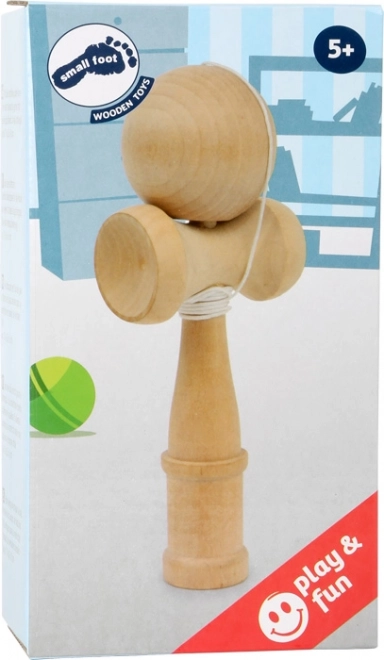 Joc din lemn Kendama natural pentru copii