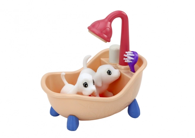 Set creativ DIY salon spa pentru cățeluși