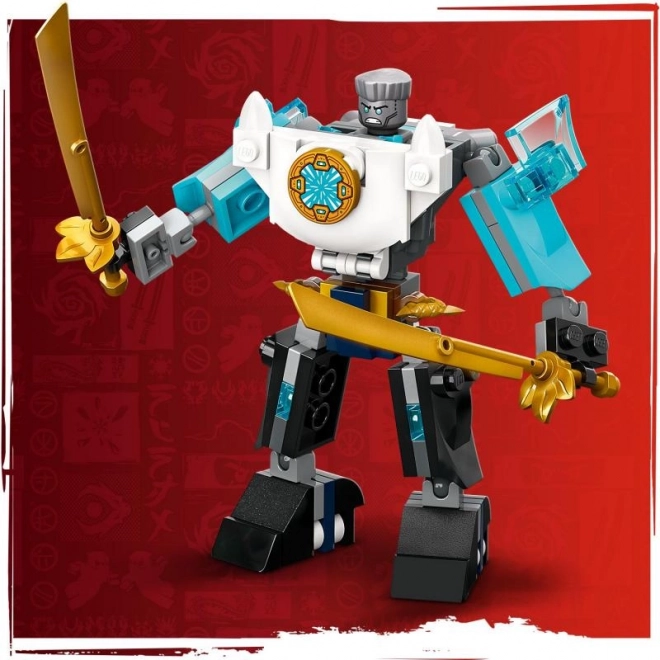 Lego ninjago robot cu armură de luptă Zane