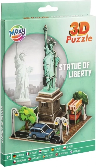 Puzzle 3D Statuia Libertății