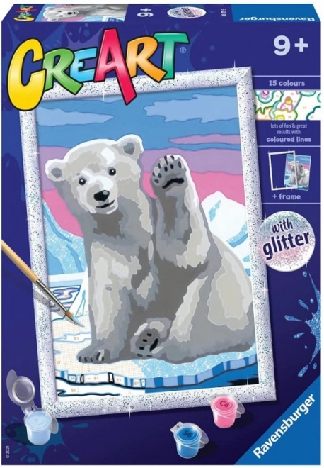 CreArt - urs polar adorabil