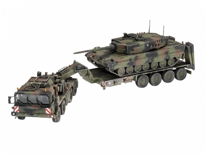 Model de plastic SLT 50-3 Elefant și Leopard 2A4