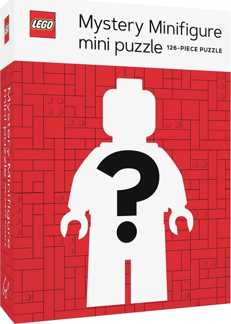 Puzzle Mysterie cu minifigurină LEGO® ediția roșie