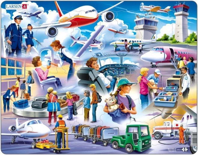 Puzzle Aeroport 42 piese