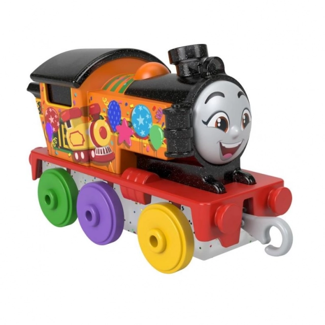 Locomotivă metalică de jucărie Fisher-Price – Sandy Accelerația Feroviară