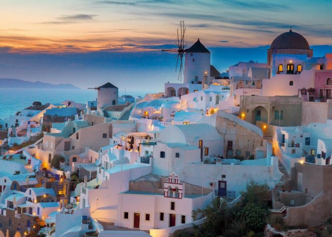 Redarea scenică a Santorini