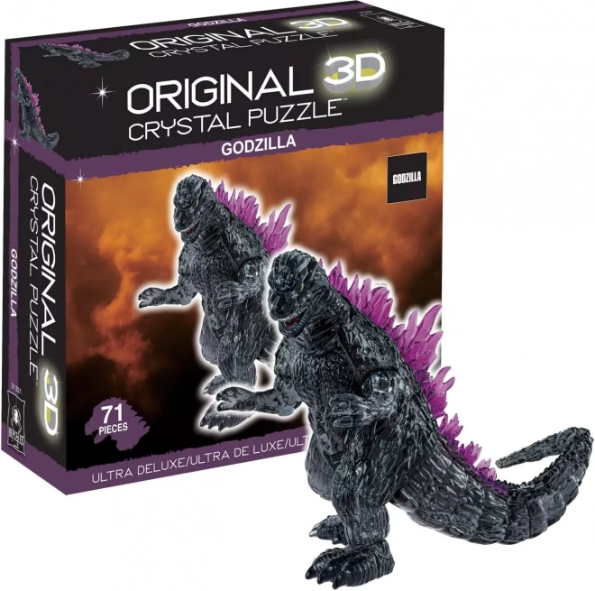 Puzzle 3D Crystal Godzilla