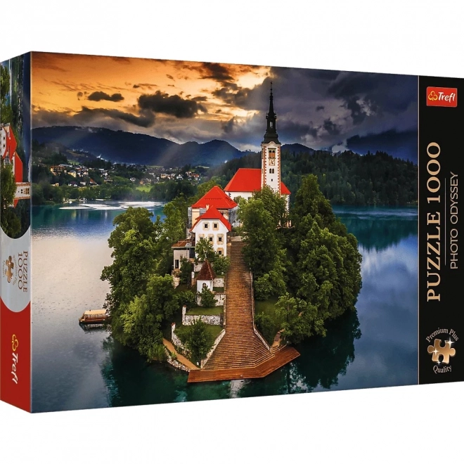 Puzzle Premium Plus 1000 Piese - Lacul Bled, Slovenia