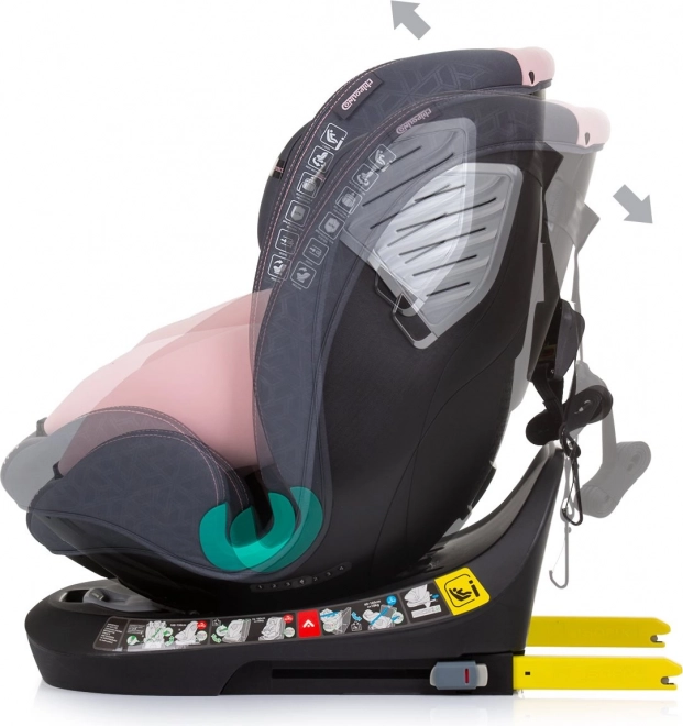 Scaun auto suprem i-Size Chipolino, flamingo