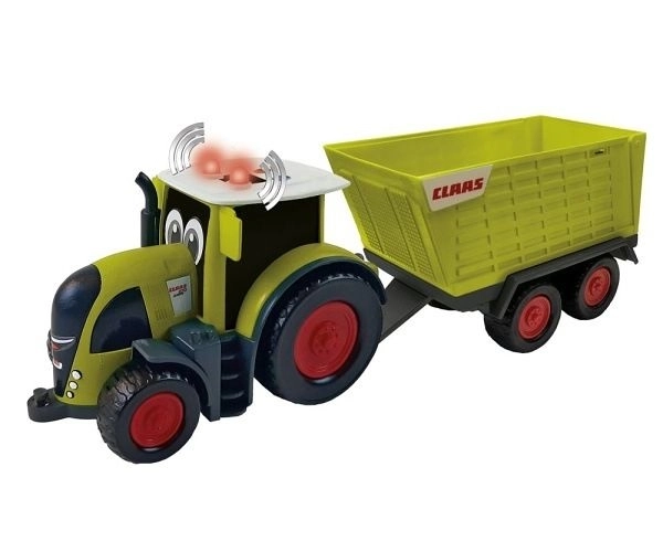 Tractor Claas cu remorcă