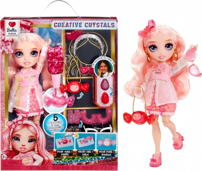 Păpușa Bella Parker Crystale Creative de la Rainbow High