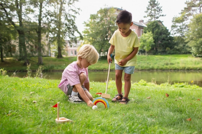 Set de minigolf din lemn