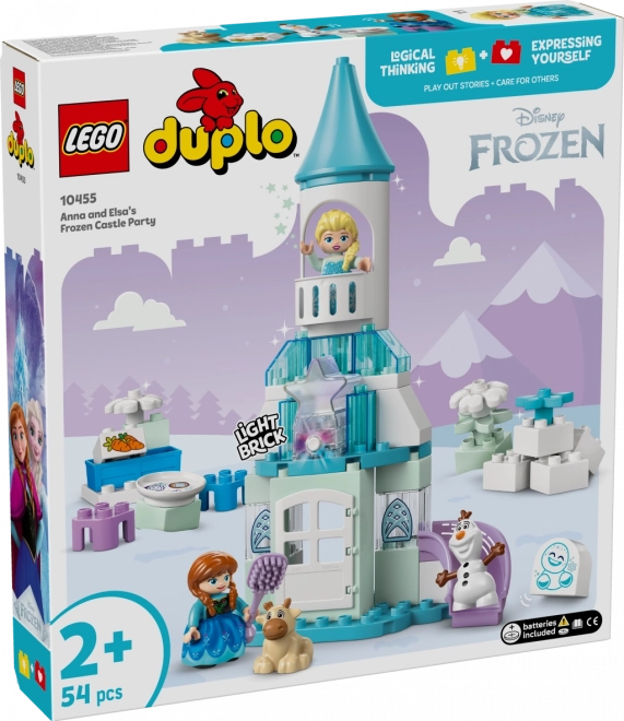LEGO Duplo Disney Regatul de Gheata Anna, Elsa și sărbătoarea la castel