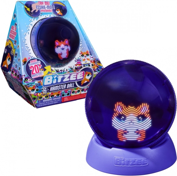 bitzee hamster ball – animaluț digital interactiv în bilă