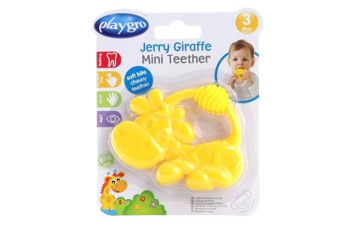 Mini jucărie de dentiție girafă Playgro