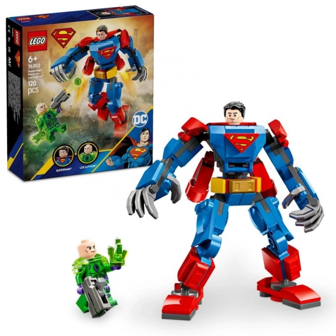 Mech-ul Superman contra Lex Luthor