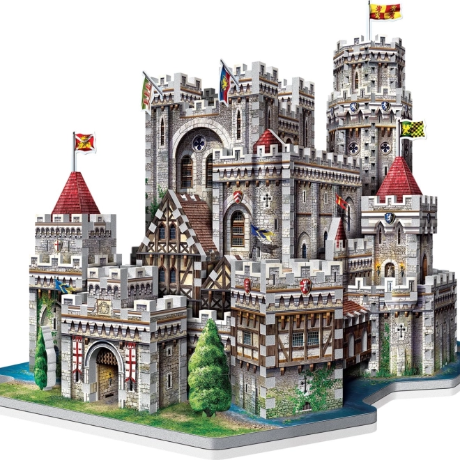Castel realist cu detalii bogate