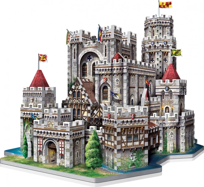 puzzle 3D castelul Camelot Wrebbit