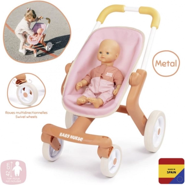 Cărucior sport Smoby Baby Nurse pentru păpuși