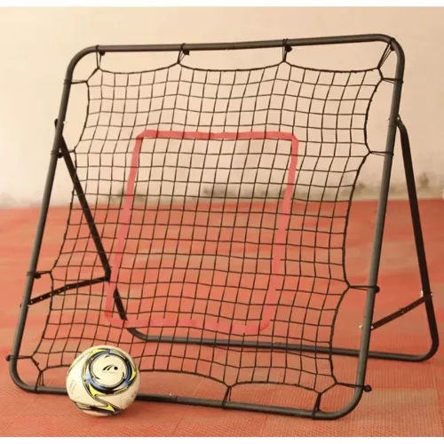 Poarta de fotbal pentru antrenament cu țintă 100x100 cm