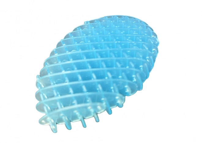 Jucărie Fidget Albastră Transparentă Antistres Elastică 5cm