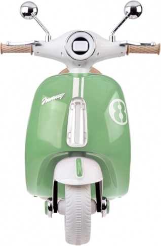 Scuter electric clasic pentru copii portocaliu – Verde