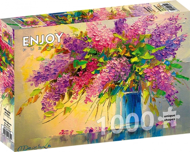 Puzzle Enjoy Buchet de liliac 1000 piese