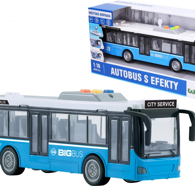 Autobuz cu Efecte pentru Copii 29 cm