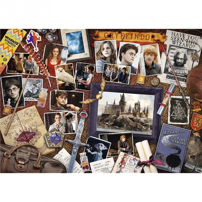 Puzzle Harry Potter Memorialele de la Hogwarts 500 piese