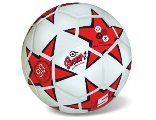 Minge de fotbal roșie 23 cm