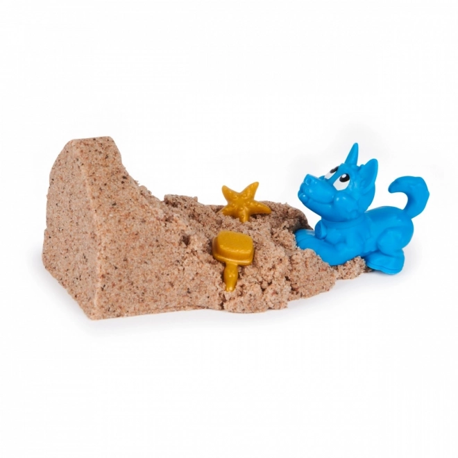 Kinetic Sand cățeluș în cușcă