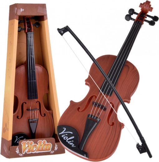 Vioară din plastic cu arcuș pentru copii 42 cm – Ci