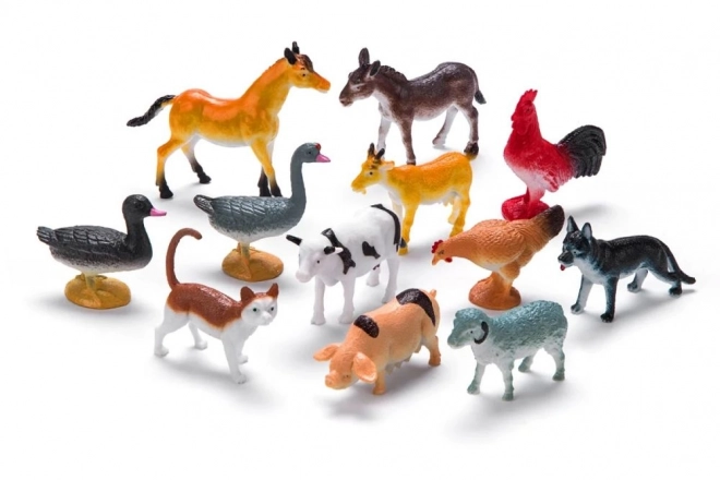 animale de la fermă - set de 12 figurine