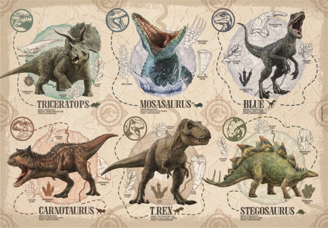 Puzzle Jurassic World 104 piese