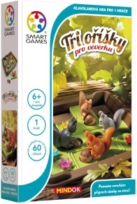 smart games trei alune pentru veveriță puzzle