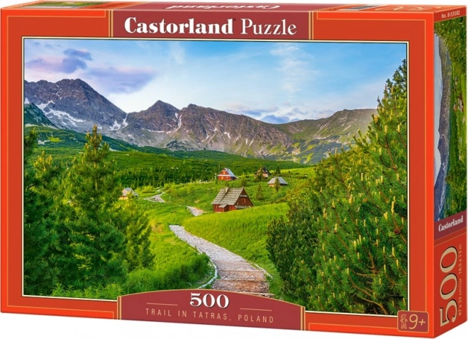 puzzle traseu în tatra, polonia de 500 piese