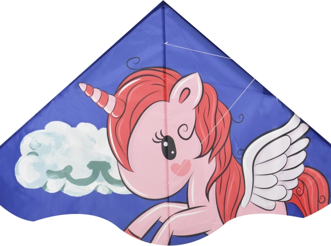 Zmeu delta zburător cu motiv unicorn