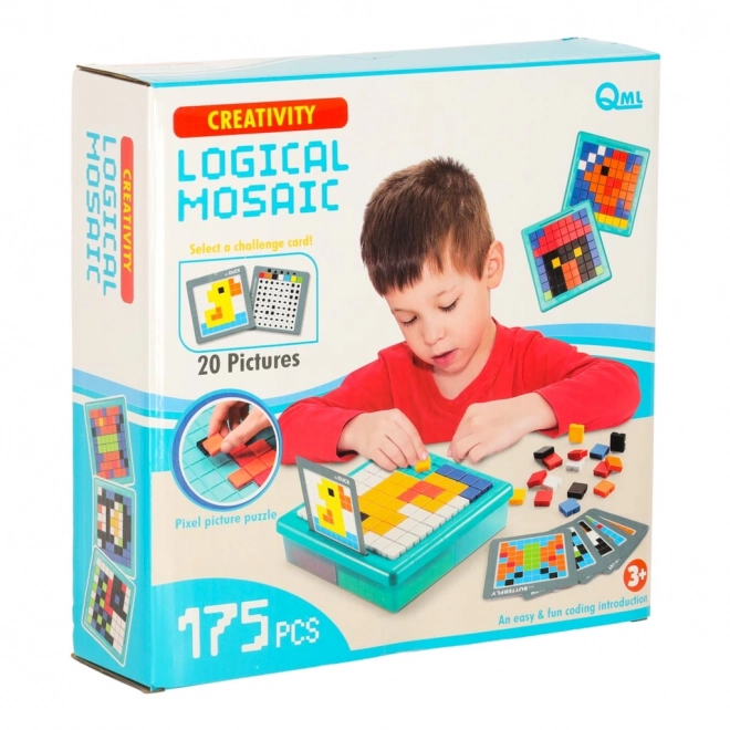 Puzzle mozaic logic pentru creativitate