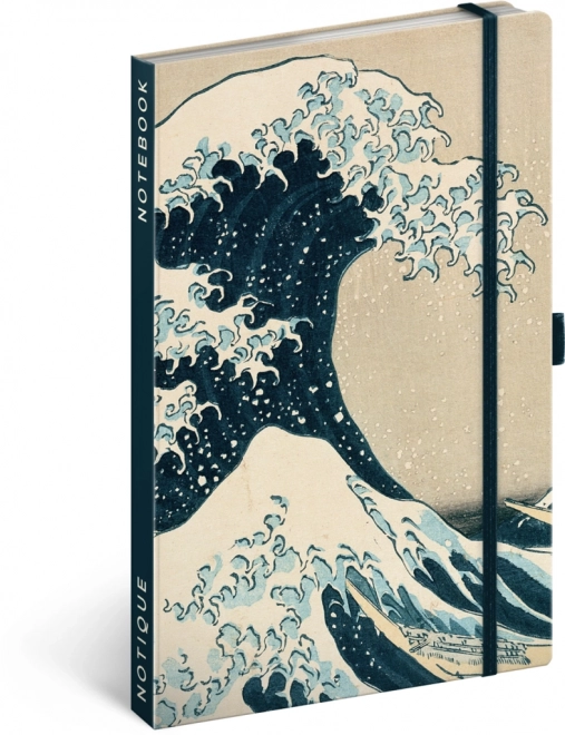 Notițe NOTIQUE Katsushika Hokusai, 13 x 21 cm