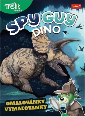 carte de colorat spy guy dino 20 × 27,5 cm