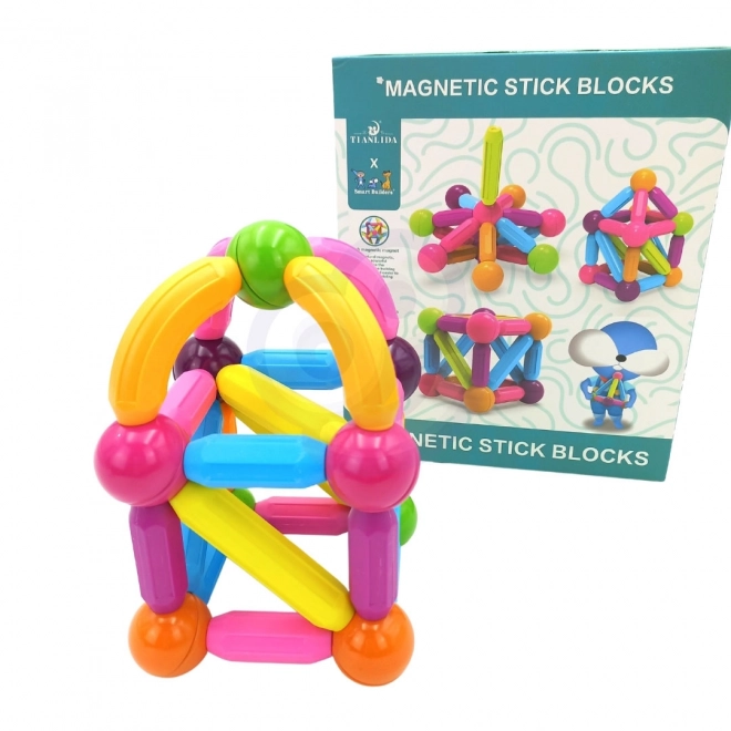 Set educativ magnetic Woopie, 38 piese